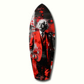 Einstein Mood V2 Glass Wall Art.